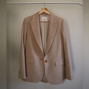Aritzia Wilfred Flores blazer - Heather beige